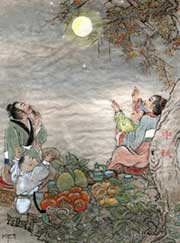 Godendo la luna di Metà Autunno (Jane Ku, Epoch Times)