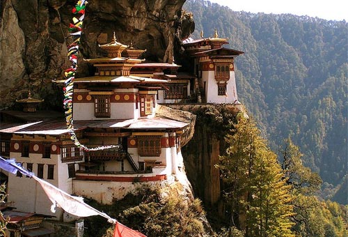 Taktsang in Bhutan - Foto Thomas Wanhoff
