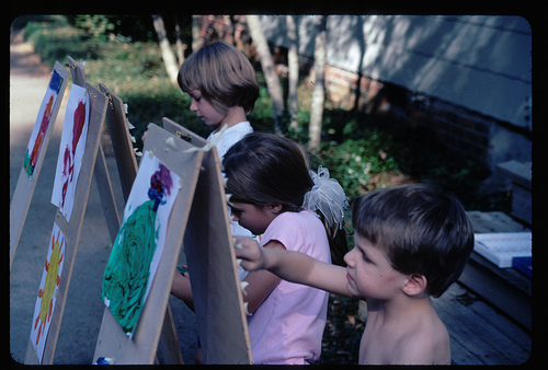 KIds painting