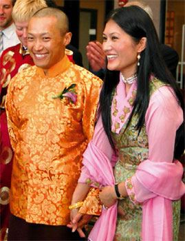 Mariage de Sakyong Mipham Rinpoché