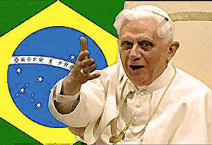 pape et brésil