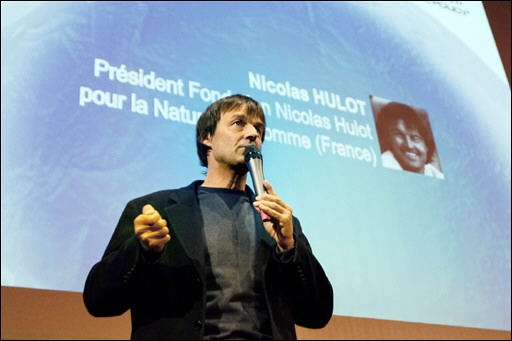 Nicolas Hulot au forum Global City