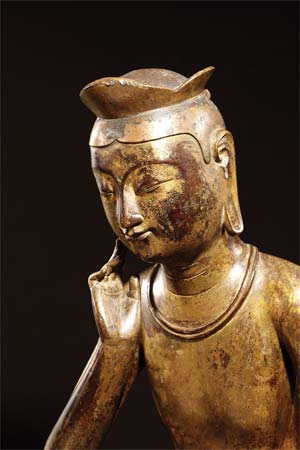 Pensive bodhisattva