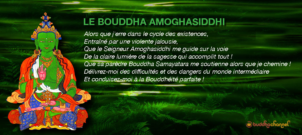 Green Buddha Amoghasiddhi