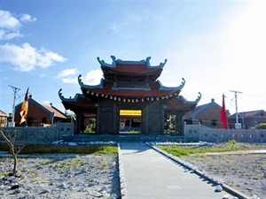 La pagode de Song Tu Tây, la plus grande de l’archipel de Truong Sa. Photo/ VNA