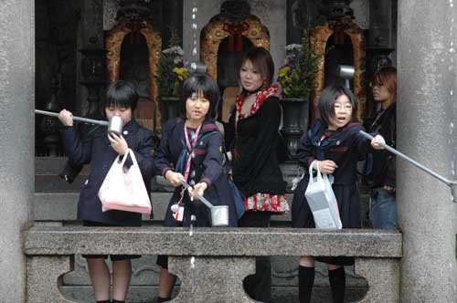 Source sacré de Kiyomizu Dera