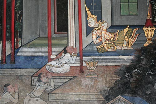 Scene from the Canda-Kumara Jataka