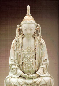 Bodhisatva Avalokiteshvara, China (1279-1368), porcelana
